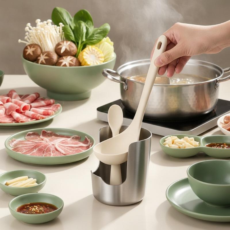 ที่วางช้อนและที่วางฝาหม้อสแตนเ - Kitchen Gadgets Organizer บทวิจารณ์และราคา