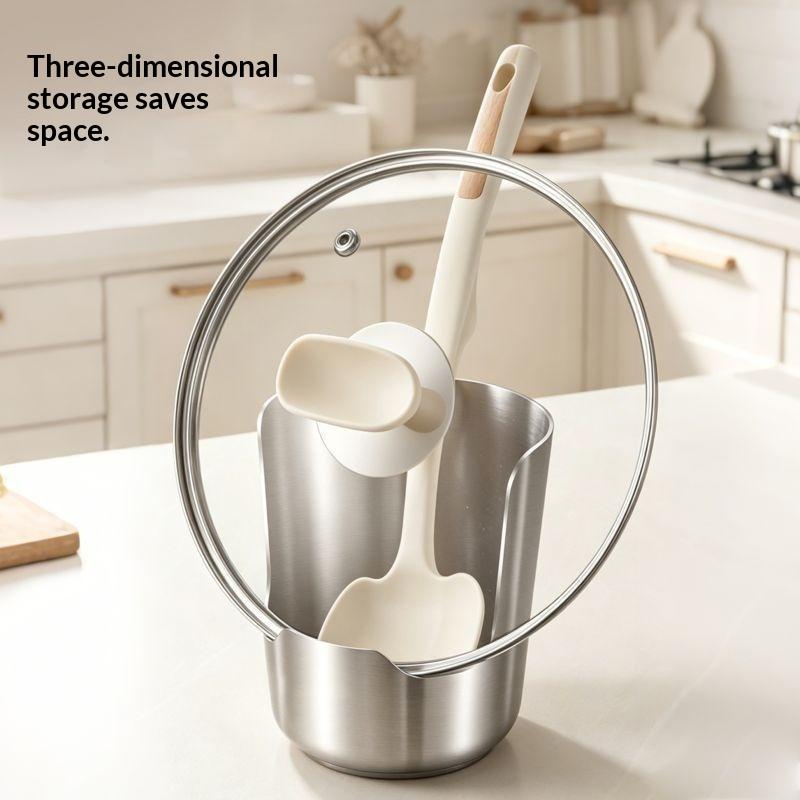 ที่วางช้อนและที่วางฝาหม้อสแตนเ - Kitchen Gadgets Organizer บทวิจารณ์และราคา