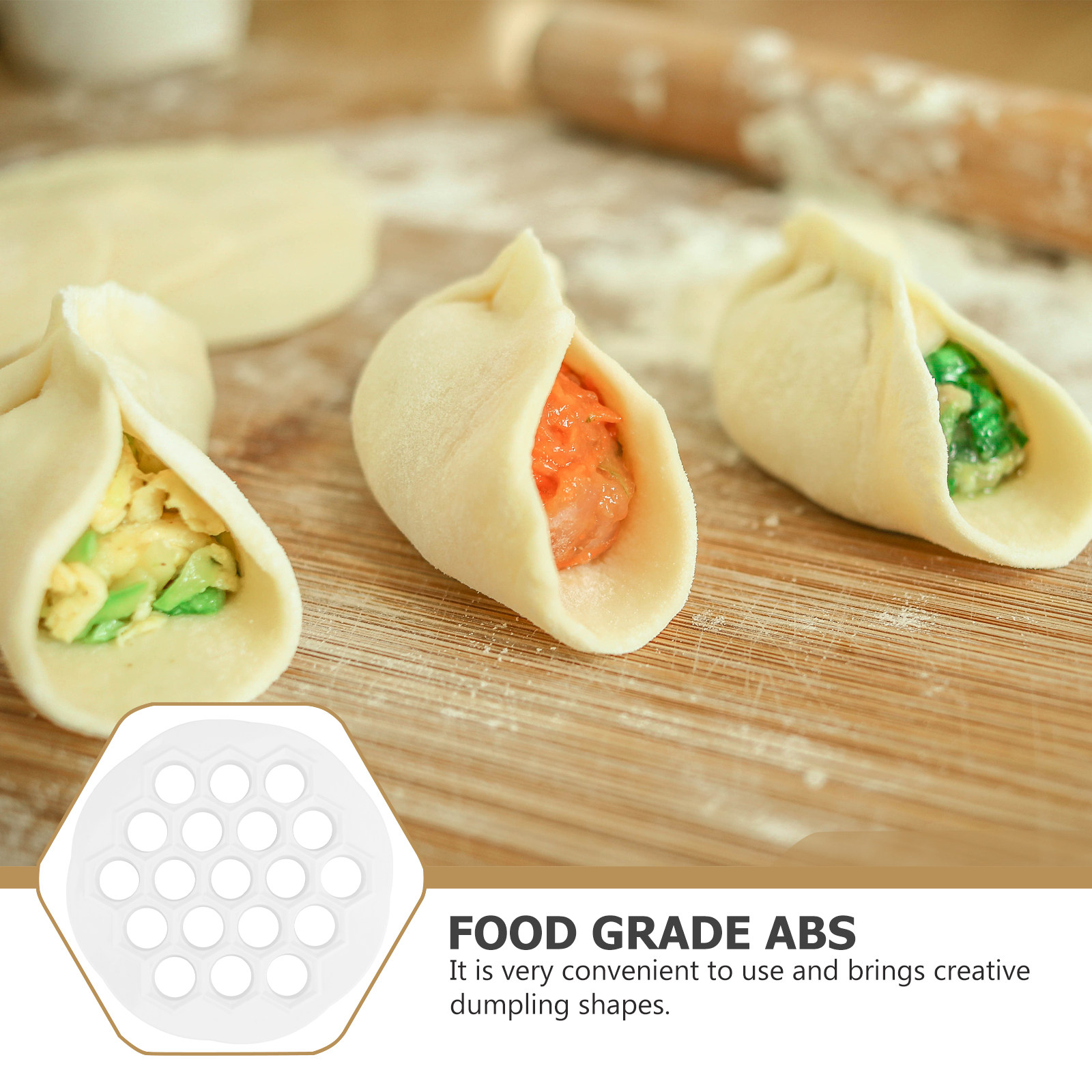 แม่พิมพ์ทำเกี๊ยว 19 ช่อง วัสดุ - Kitchen Gadgets Dumpling Maker บทวิจารณ์และราคา