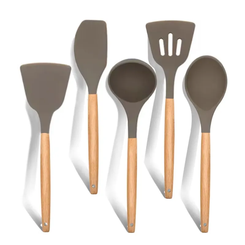 ชุดเครื่องครัวซิลิโคน 5 ชิ้น ส - Kitchen Gadgets New Products บทวิจารณ์และราคา