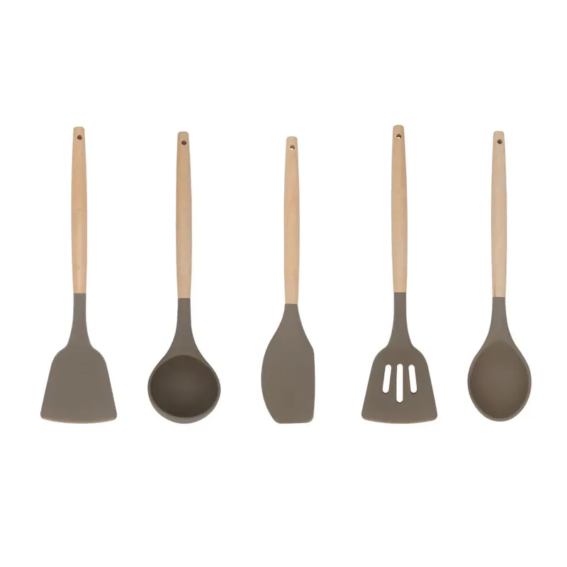 ชุดเครื่องครัวซิลิโคน 5 ชิ้น ส - Kitchen Gadgets New Products บทวิจารณ์และราคา