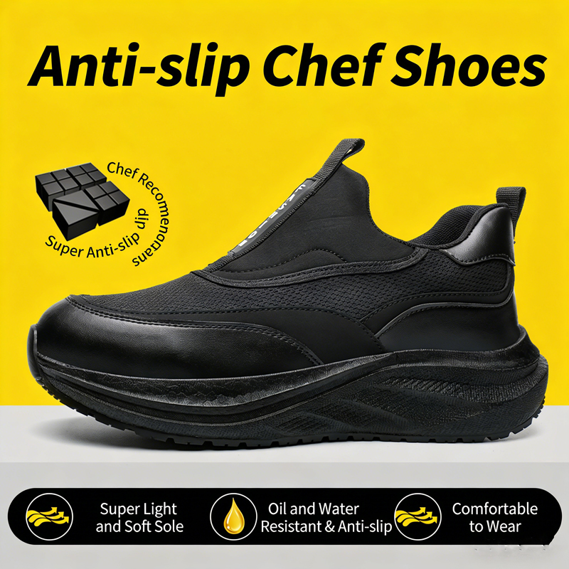 รองเท้าหนังผู้ชายแบบสวมกันน้ำ  - Kitchen Gadgets For Men บทวิจารณ์และราคา