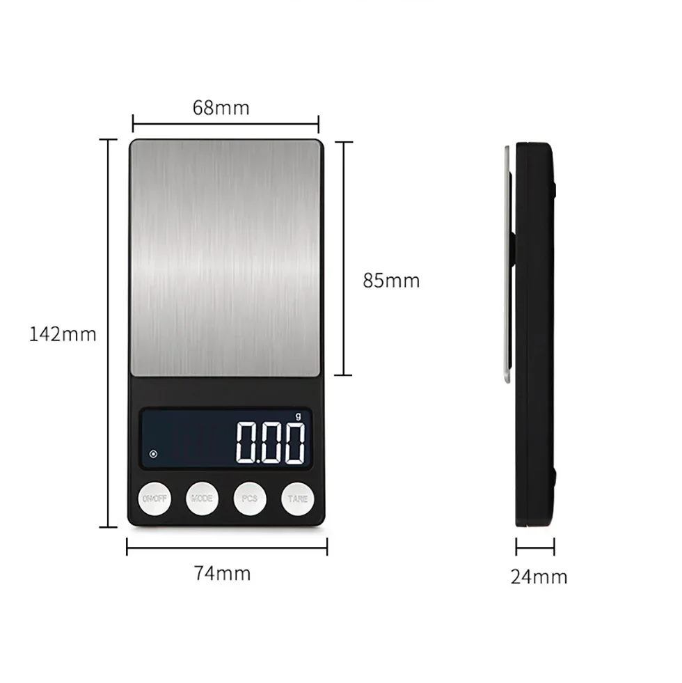เครื่องชั่งดิจิตอลขนาดเล็กความ - Kitchen Gadgets Gold บทวิจารณ์และราคา