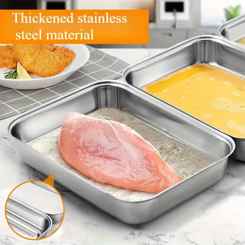 ชุดภาชนะสแตนเลสสำหรับเก็บอาหาร - Kitchen Gadgets Organizer บทวิจารณ์และราคา
