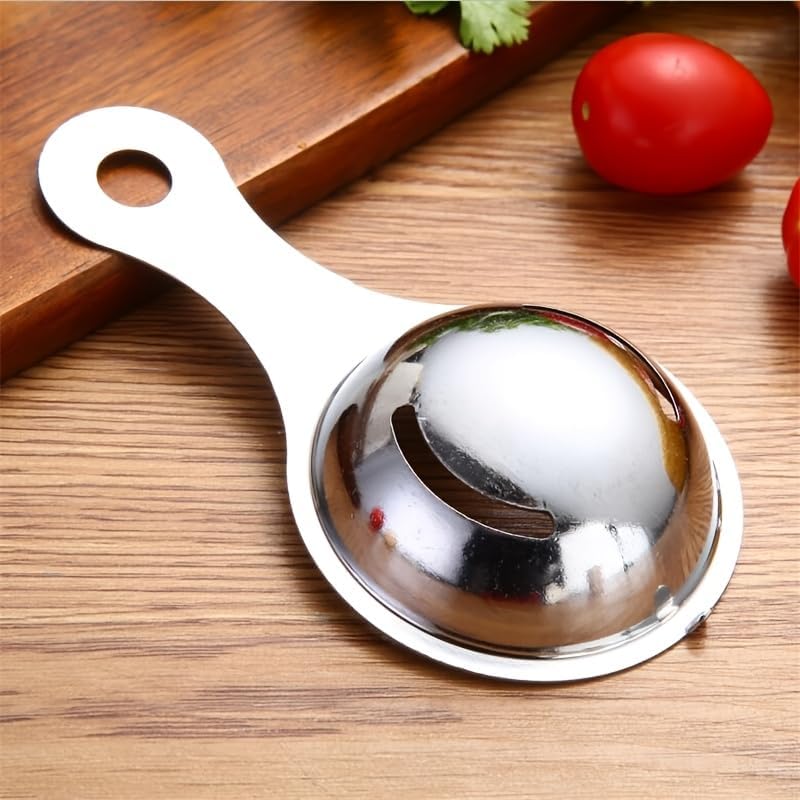 ที่แยกไข่แดงไข่ขาวสแตนเลส สีขา - Egg Separator Tool บทวิจารณ์และราคา