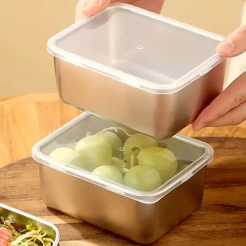 ภาชนะเก็บอาหารสแตนเลส - Kitchen Gadgets Organizer บทวิจารณ์และราคา