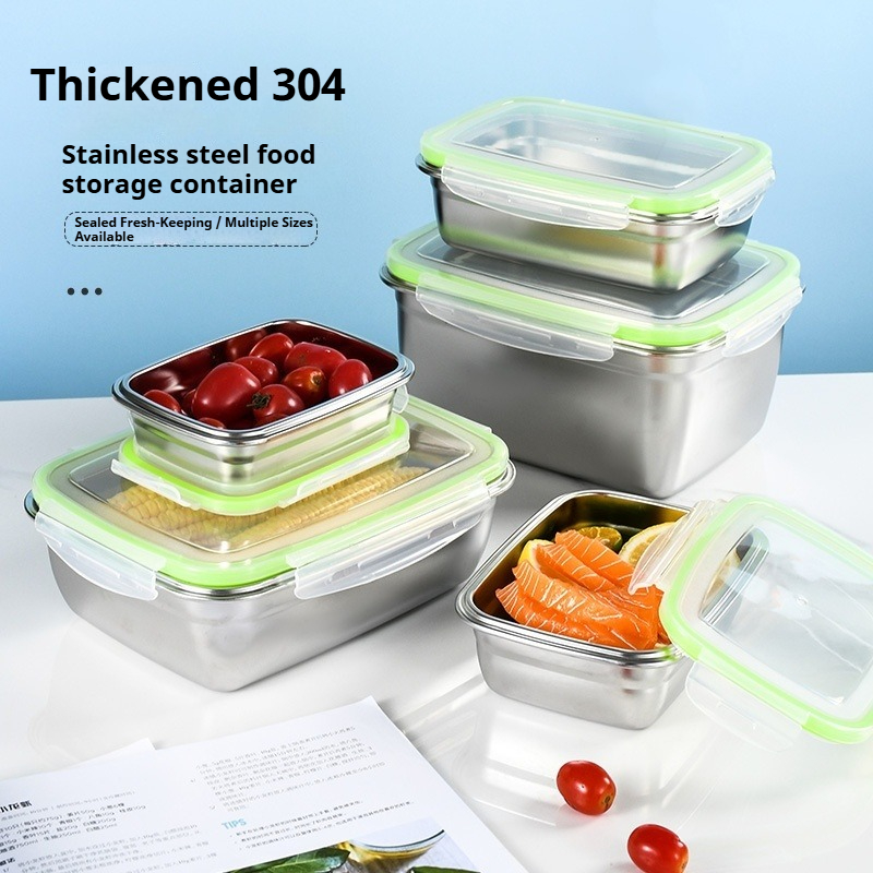 ชุดกล่องอาหารกลางวันสแตนเลส 30 - Kitchen Gadgets Organizer บทวิจารณ์และราคา