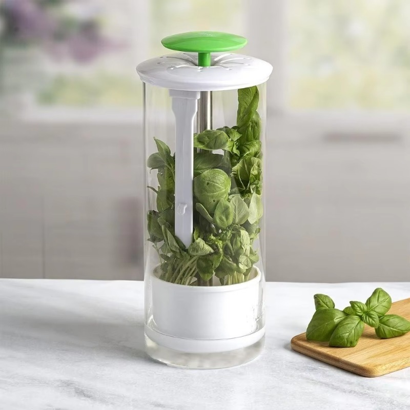 กล่องเก็บสมุนไพร กล่องเก็บผักแ - Kitchen Gadgets Organizer บทวิจารณ์และราคา