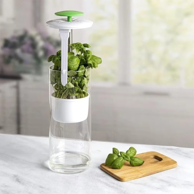 กล่องเก็บสมุนไพร กล่องเก็บผักแ - Kitchen Gadgets Organizer บทวิจารณ์และราคา