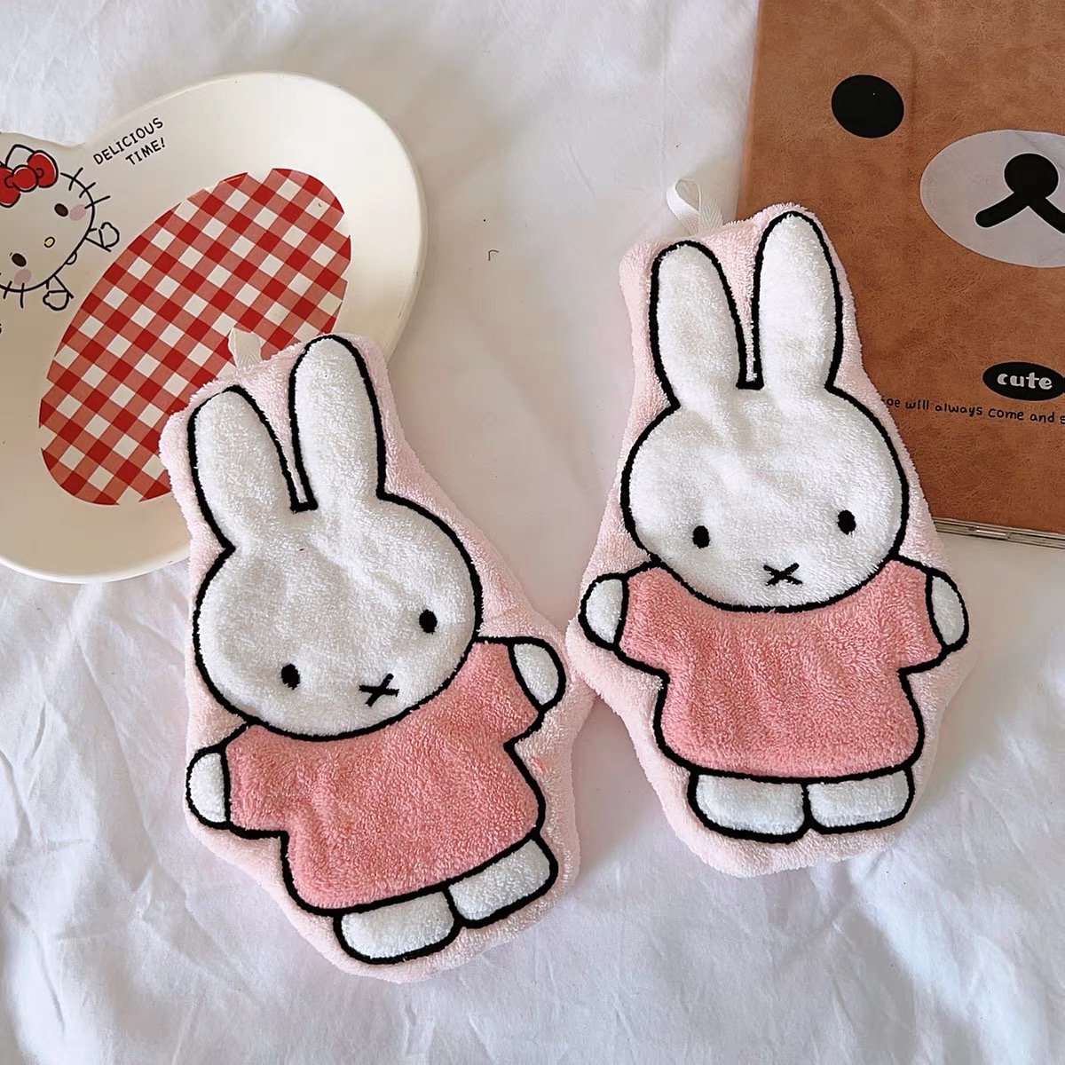 ผ้าขนหนูห้องน้ำลายมิฟฟี่การ์ตู - Kitchen Gadgets New Products บทวิจารณ์และราคา