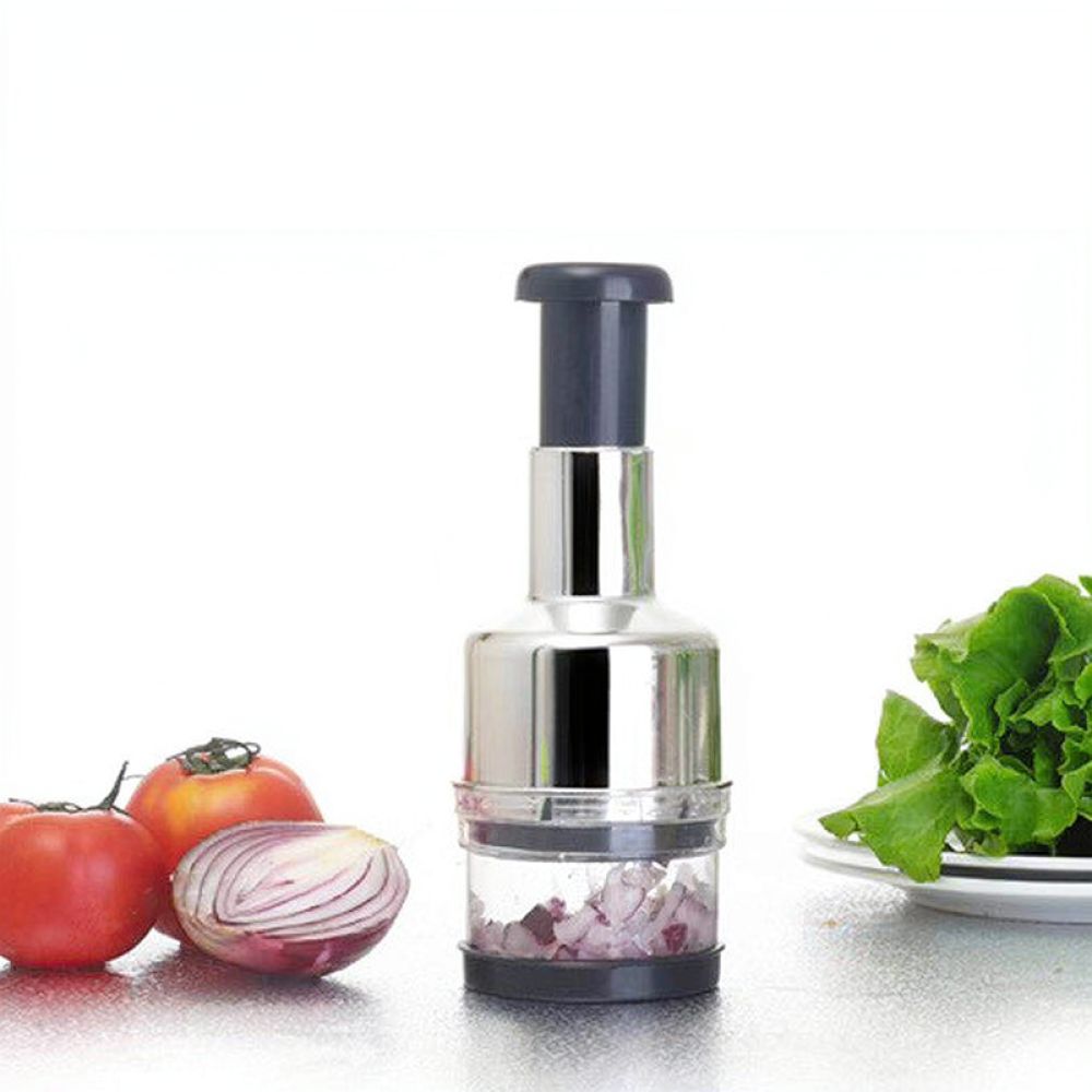 เครื่องบดกระเทียมสแตนเลสแบบมือ - Kitchen Helper Gadgets บทวิจารณ์และราคา