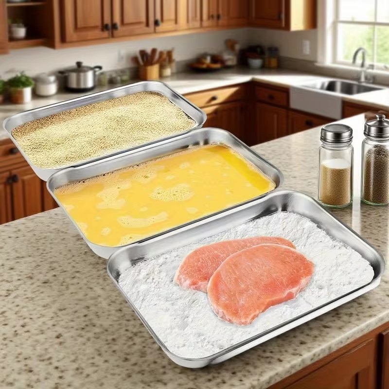 ชุดกล่องอาหารสแตนเลส 3 ชิ้น พร - Kitchen Gadgets Organizer บทวิจารณ์และราคา