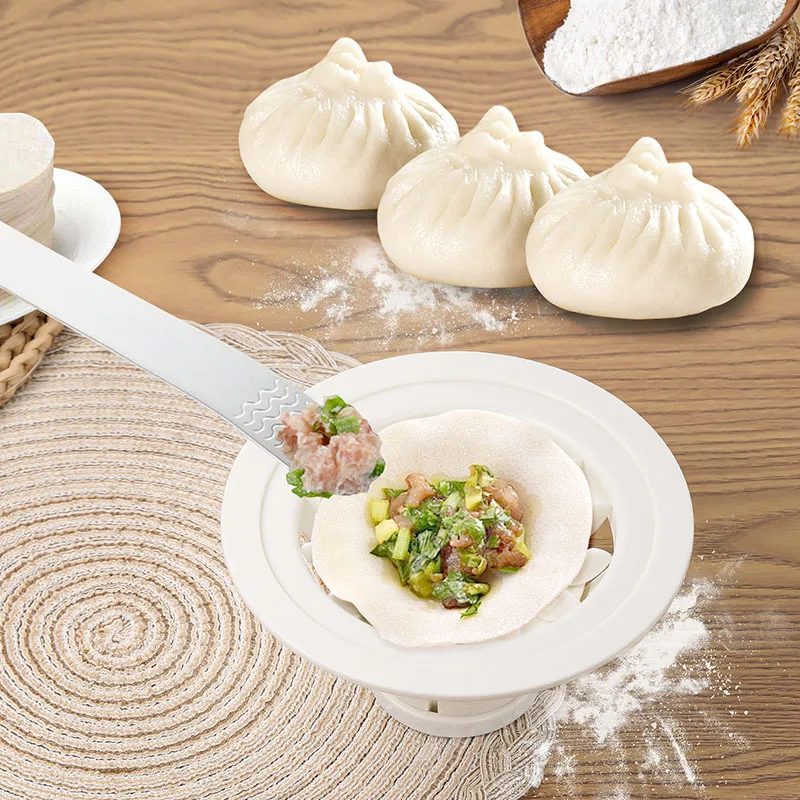 แม่พิมพ์ซาลาเปาจีนแบบร้อน DIY  - Kitchen Gadgets Dumpling Maker บทวิจารณ์และราคา